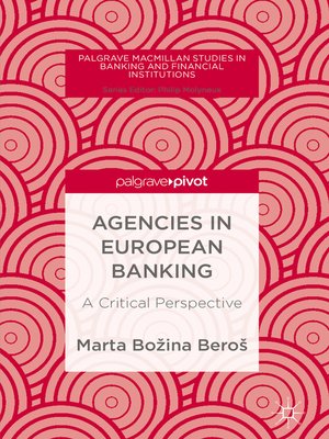 cover image of Agencies in European Banking